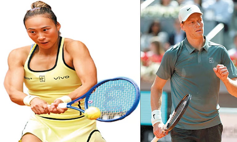 Madrid Open Tennis: சினெர், ரைபகினா போராடி வெற்றி