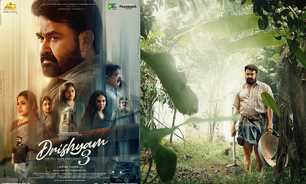 மோகன்லாலின் த்ரிஷ்யம்3 திரைப்படத்தின்  டீசர் இன்று மாலை வெளியாகிறது!