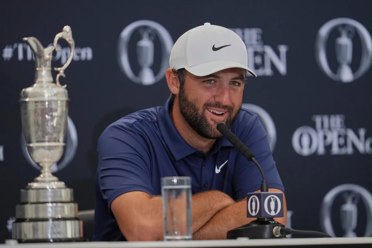 The Open Championship  முன்னணி இடத்தில் Scottie Scheffler !