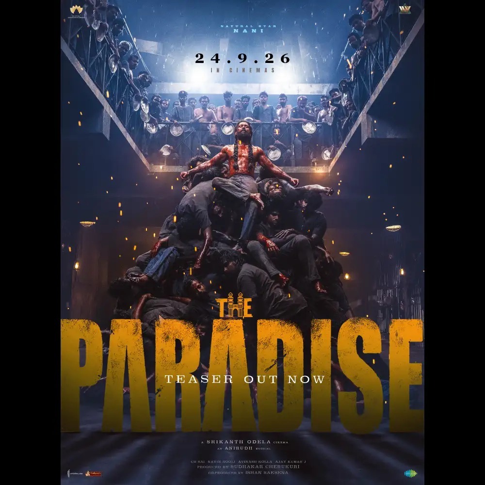 The Paradise  திரைப்படத்தின் புதிய டீசர் வெளியாகியுள்ளது