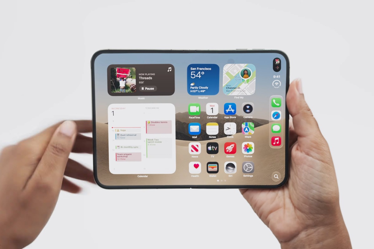மடிக்கக்கூடிய முதல் iPhone Duo அறிமுகம்!