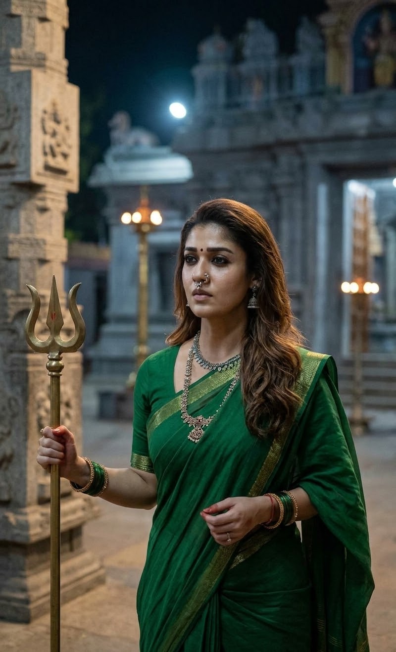 தீபாவளி விருந்தாகக் களமிறங்கும் மூக்குத்தி அம்மன் 2: ஆயுத பூஜை வாழ்த்துகளுடன் வெளியான புதிய போஸ்டர்!